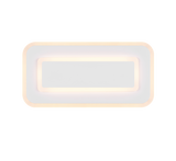 Plafón de techo Trio Riva LED blanco mate CCT 40cm 636714131