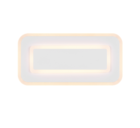 Plafón de techo Trio Riva LED blanco mate CCT 40cm 636714131