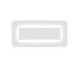 Plafón de techo Trio Riva LED blanco mate CCT 40cm 636714131