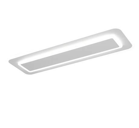 Plafón de techo Trio Riva LED blanco mate CCT 60cm 636716131