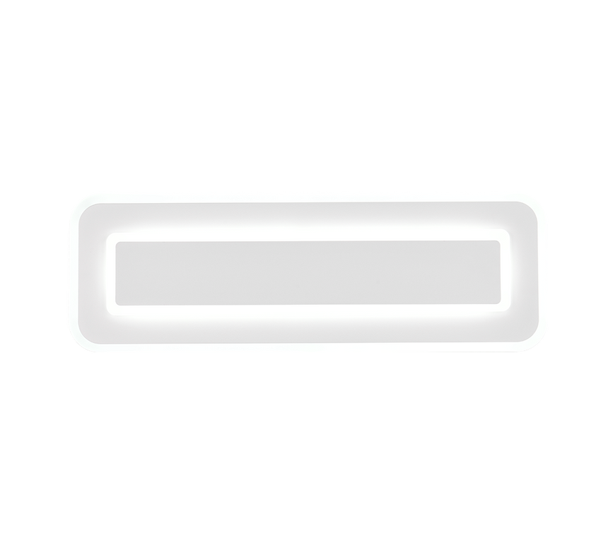 Plafón de techo Trio Riva LED blanco mate CCT 60cm 636716131