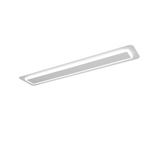 Plafón de techo Trio Riva grande LED blanco mate CCT 90cm 636719131
