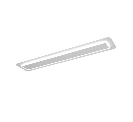 Plafón de techo Trio Riva grande LED blanco mate CCT 90cm 636719131