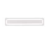 Plafón de techo Trio Riva grande LED blanco mate CCT 90cm 636719131