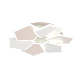 Plafón de techo Trio Zaya LED marrón café CCT Ø50,5cm 636810665