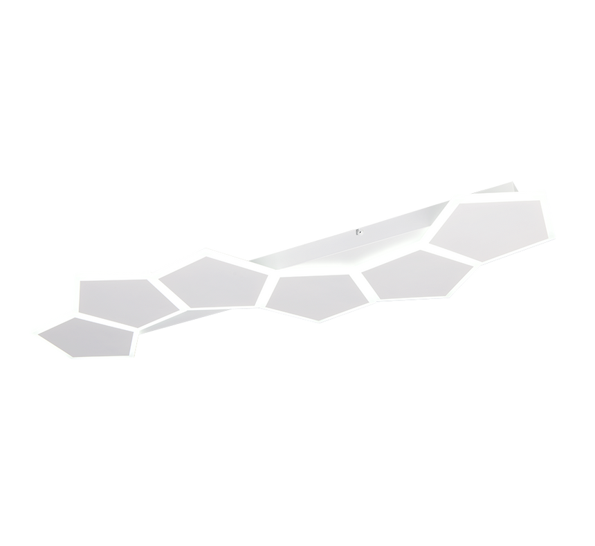 Plafón de techo Trio Zaya grande LED blanco mate CCT 99cm 636819631