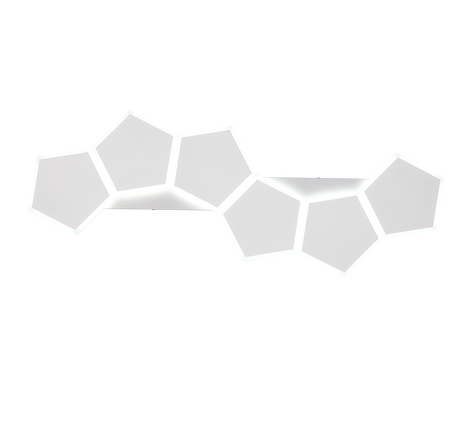 Plafón de techo Trio Zaya grande LED blanco mate CCT 99cm 636819631
