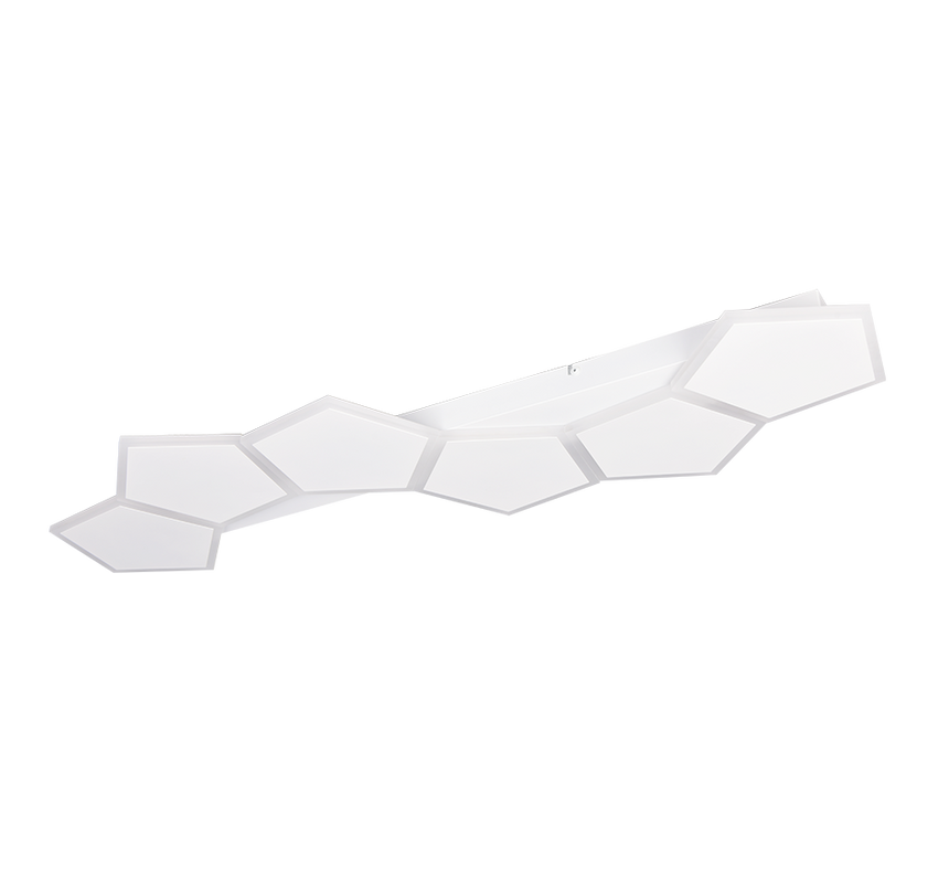 Plafón de techo Trio Zaya grande LED blanco mate CCT 99cm 636819631