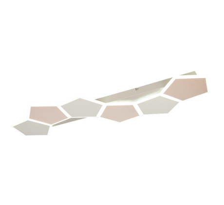 Plafón de techo Trio Zaya grande LED marrón café CCT 99cm 636819665