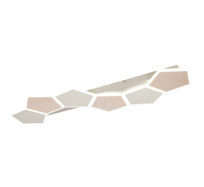 Plafón de techo Trio Zaya grande LED marrón café CCT 99cm 636819665