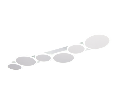 Plafón de techo Trio Ovela grande LED blanco mate CCT 100cm 636910631