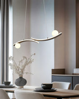 Plafón de techo Trio Napoli LED blanco mate 70cm 637910231