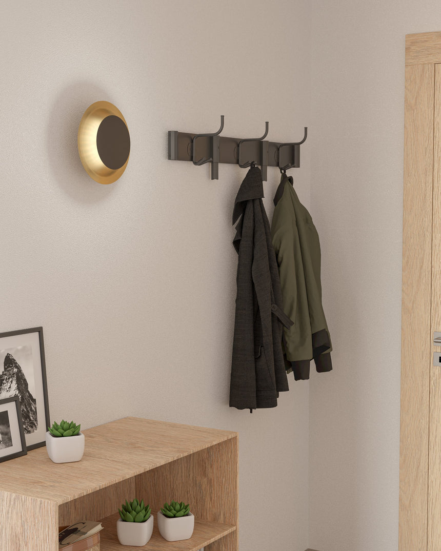 EGLO APLIQUE TOCINA NEGRO-ORO LED EGLO900988