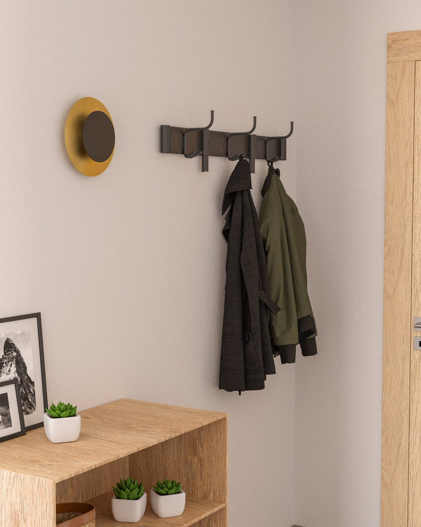 EGLO APLIQUE TOCINA NEGRO-ORO LED EGLO900988