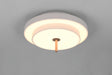 Plafón de techo Trio Keaton LED gris cálido Ø40cm 640210176