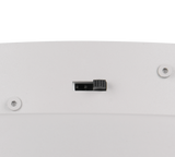 Plafón de techo Trio Keaton LED gris cálido Ø40cm 640210176