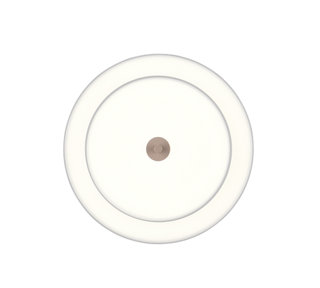 Plafón de techo Trio Keaton LED gris cálido Ø40cm 640210176