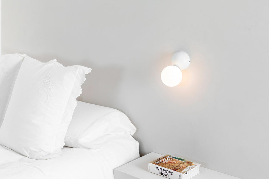 Lámpara de pared aplique Faro Joy LED 3000K blanco mate — ref. 64028 (2)