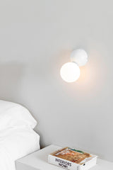 Lámpara de pared aplique Faro Joy LED 3000K blanco mate — ref. 64028 (3)