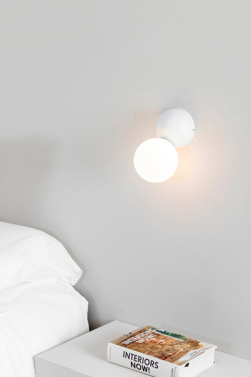 Lámpara de pared aplique Faro Joy LED 3000K blanco mate — ref. 64028 (3)