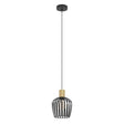 EGLO COLGANTE EMPOLI NEGRO-ORO 1L EGLO901036