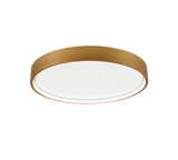 Plafón de techo Trio Doha LED latón mate Ø45cm 641310208