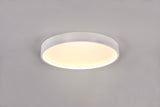 Plafón de techo Trio Doha LED blanco mate Ø45cm 641310231
