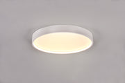 Plafón de techo Trio Doha LED blanco mate Ø45cm 641310231