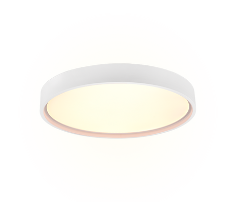 Plafón de techo Trio Doha LED blanco mate Ø45cm 641310231
