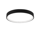 Plafón de techo Trio Doha LED negro mate Ø45cm 641310232