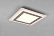 Plafón de techo Trio Morgan LED níquel mate CCT 45cm 641510207