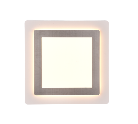 Plafón de techo Trio Morgan LED níquel mate CCT 45cm 641510207