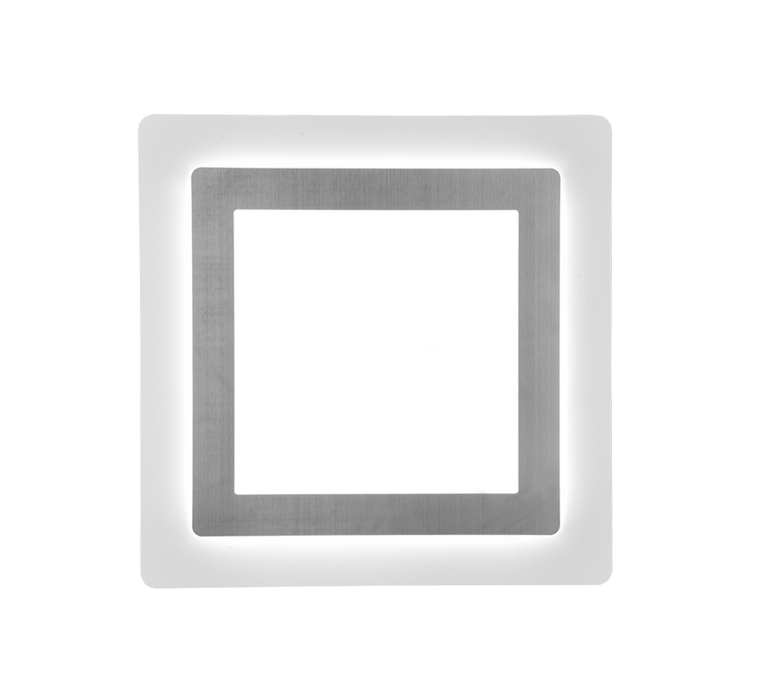 Plafón de techo Trio Morgan LED níquel mate CCT 45cm 641510207