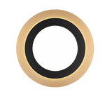 Plafón de techo Trio Morgan LED negro y dorado CCT Ø45cm 641519280