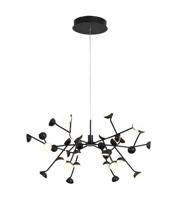 Lámpara de techo Liquidacion-1 Dto 70% Mantra negro 6417