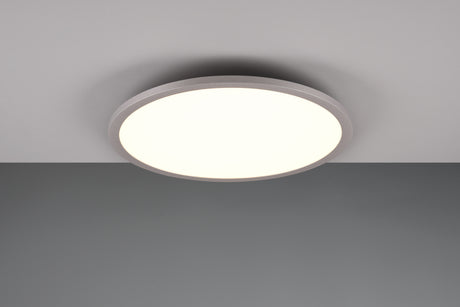 Plafón de techo Trio Yuma LED titan CCT Ø40cm 641710287
