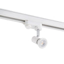 Foco de carril Faro Plot GU10 blanco mate 64202