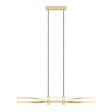 EGLO Colmeal Lámpara colgante LED oro 901226