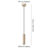 EGLO COLGANTE CAMINIA ARENA 1XGU10 EGLO901151