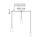 Faro 64255-113-3L - Dibujo técnico