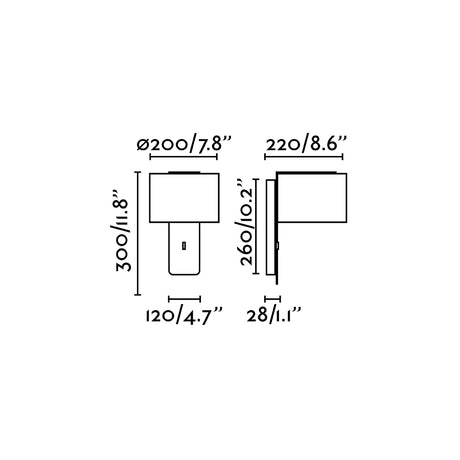 Faro 64303 - Dibujo técnico