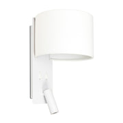Lámpara de pared aplique Faro Fold con lector E27 LED blanco 64304