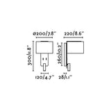 Faro 64304 - Dibujo técnico