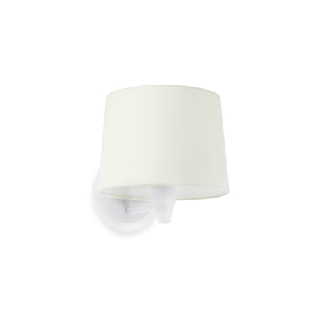 Lámpara de pared aplique Faro Conga E27 blanco — ref. 64306-01 (1)