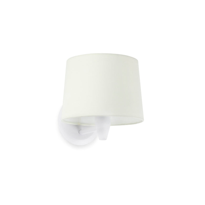Lámpara de pared aplique Faro Conga E27 blanco — ref. 64306-01 (1)