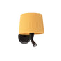 Lámpara de pared aplique Faro Samba con lector E27 LED amarillo — ref. 64309-36 (1)