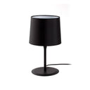 Lámpara de mesa Faro Conga E27 negro y negro 64311-06
