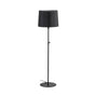 Lámpara de pie salón Faro Conga E27 negro y negro — ref. 64313-09 (1)