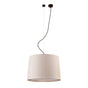 Lámpara de techo colgante Faro Samba E27 beige 64314-44