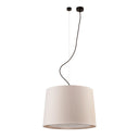 Lámpara de techo colgante Faro Samba E27 beige 64314-44